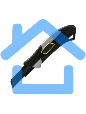 Технический нож Deli DL4256 18мм, корпус из алюминиевого сплава, прорезиненная рукоятка