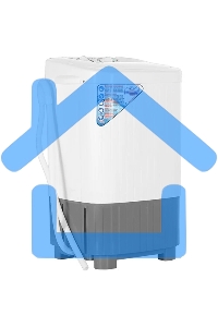 Стиральная машина Славда WS-85PE (R) белый, загрузка вертикальная 8,5 кг, 0 об/мин, класс А