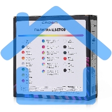 Филамент Crown Micro CM-FILPLASD012BR PLA Silk двойной 1.75 1кг синий-красный