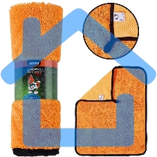 Салфетка LI-SA LS0114 из суперплотной микрофибры для чистки, сушки и полировки кузова 32х43см, высокий ворс, плотность 750г/м2 48880 Салфетка LI-SA LS0114 из суперплотной микрофибры для чистки, сушки и полировки кузова 32х43см, высокий ворс, плотность 750г/м2 48880