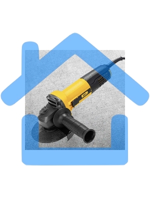 Углошлифовальная машина сетевая Deli DL-JM125-E1 (900Вт, 125мм, 12000об/мин, картон)