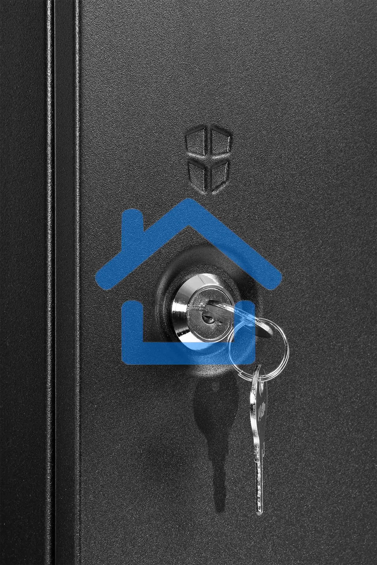 Шкаф телекоммуникационный настенный разборный ЦМО ЭКОНОМ 18U (600 350) дверь металл, черный