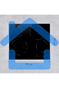 Варочная панель Zigmund & Shtain CN 50.6 B черный