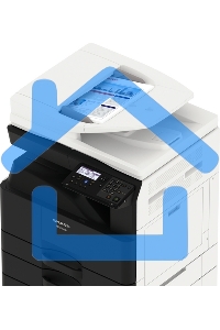 МФУ лазерное Sharp BP-20M24T, А3, ч/б, печ. до 24 стр/мин., 600 x 600 dpi, Ethernet, USB