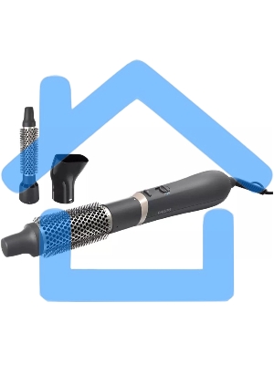 Фен-щетка Philips BHA301/00 800Вт черный