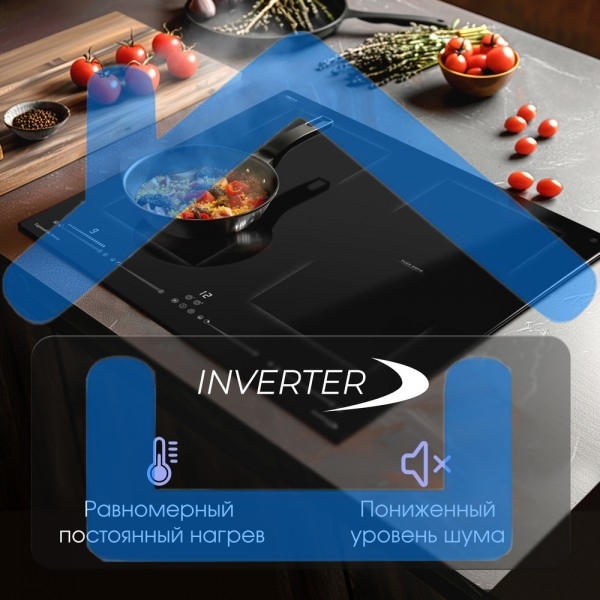 Индукционная варочная панель Zigmund & Shtain CI 69.6 B черный