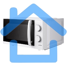 Микроволновая печь Centek CT-1571 белый, 20 л, 700 Вт, переключатели - поворотный механизм