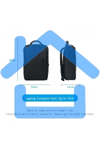 Рюкзак Vention черный (48см х 30см х 14см)