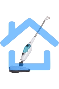 Паровая швабра SUPRA SMS-305, 1700Вт, белый/голубой