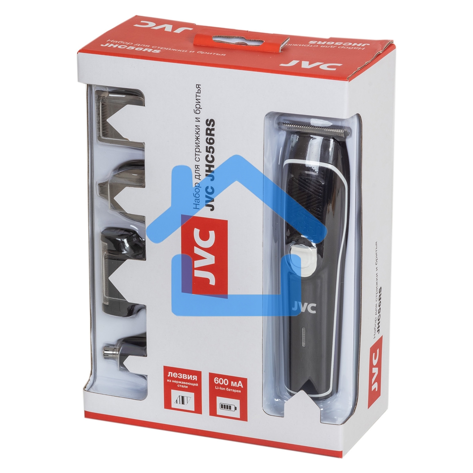 Машинка для стрижки JVC JHC56RS черный