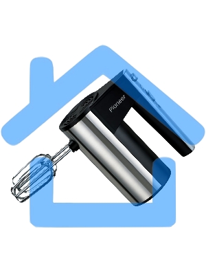 Миксер Pioneer MX320 серебристый/черный