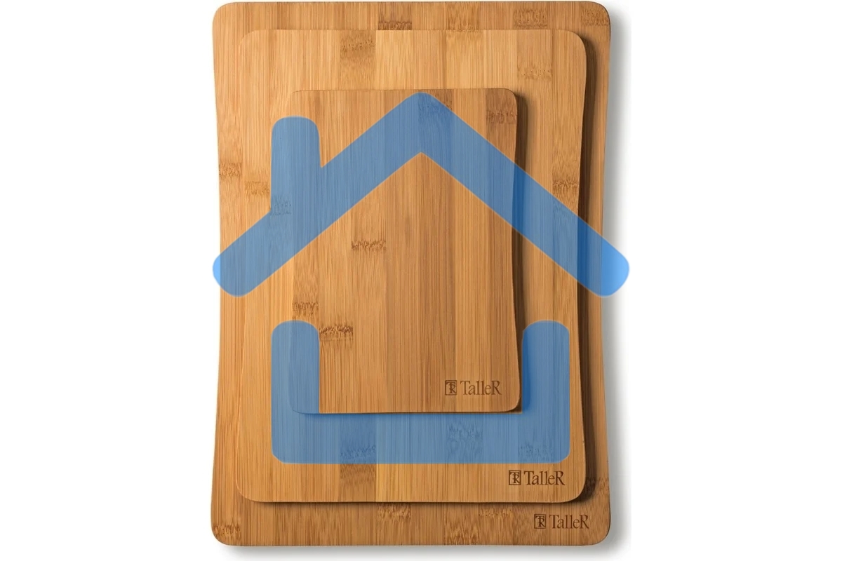 Доска разделочная TalleR TR-52216 набор 3 пр. Материал: бамбук