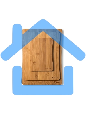 Доска разделочная TalleR TR-52216 набор 3 пр. Материал: бамбук