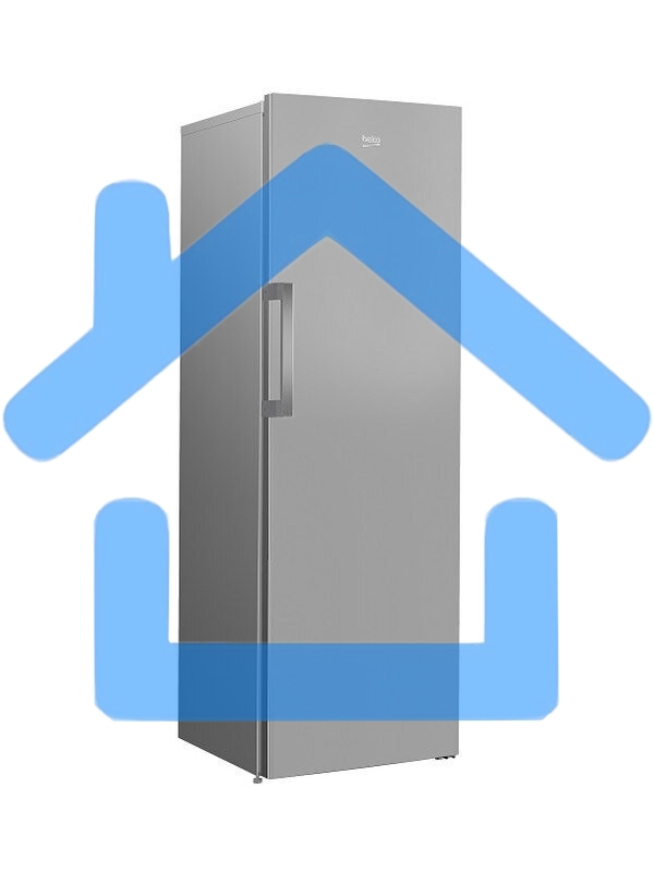 Морозильная камера Beko B1RFNK312G, серый, 275л, 6 ящиков