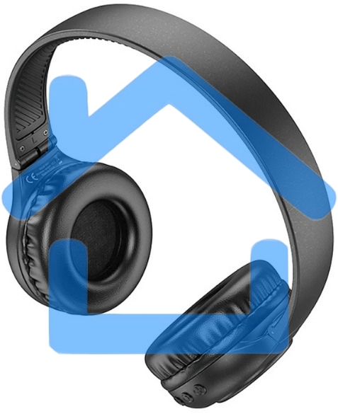 Наушники накладные Hoco Charm W41 черный беспроводные bluetooth оголовье