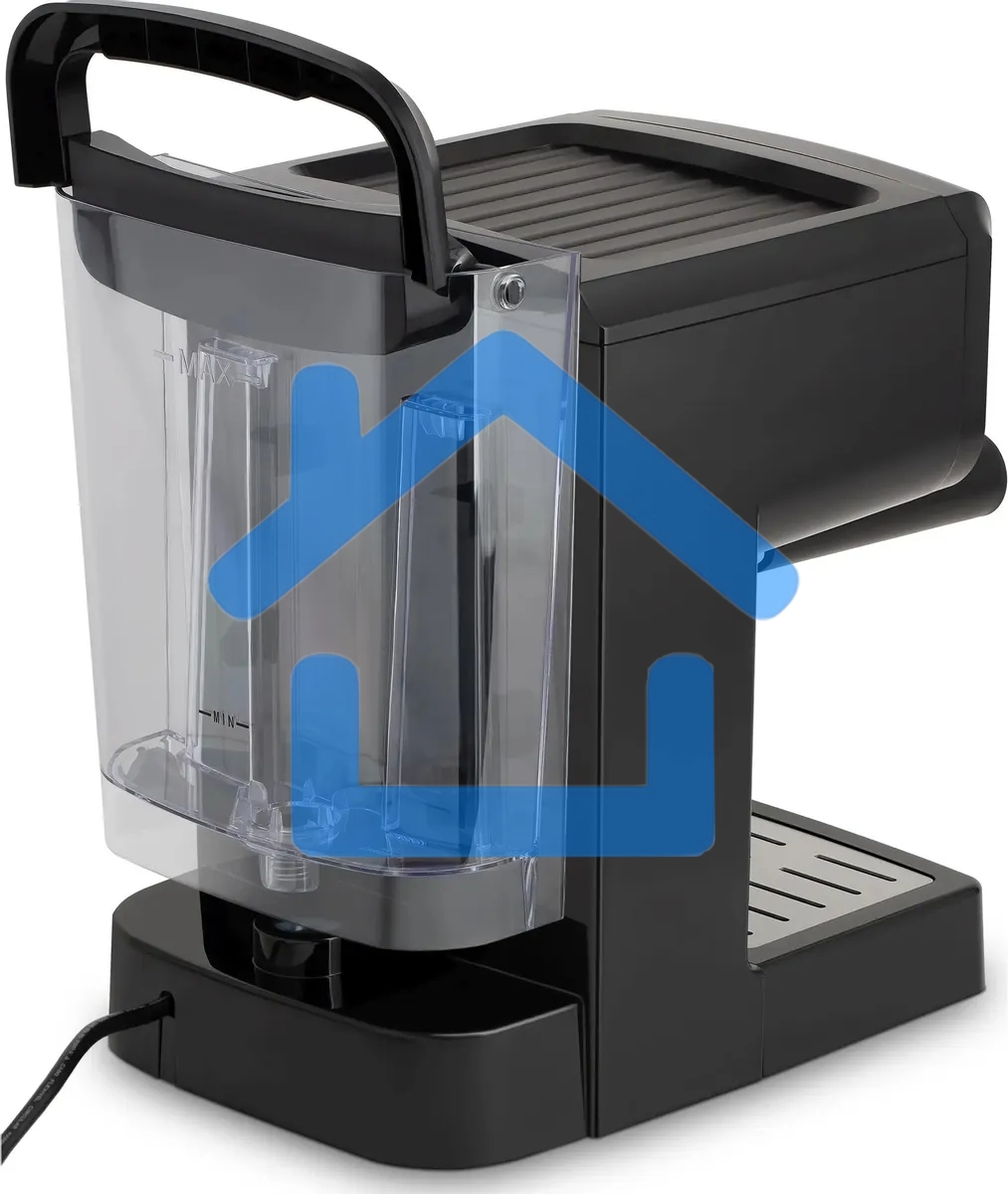 Кофеварка рожковая Vitek VT-1502 черный, исп. кофе - молотый, 1.5 л, 1050 Вт, 15 Бар.