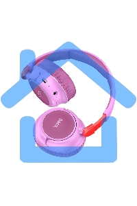 Беспроводные наушники HOCO (6931474794659) W43 Purple