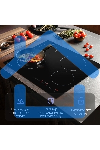 Варочная панель Zigmund & Shtain CN 50.6 B черный