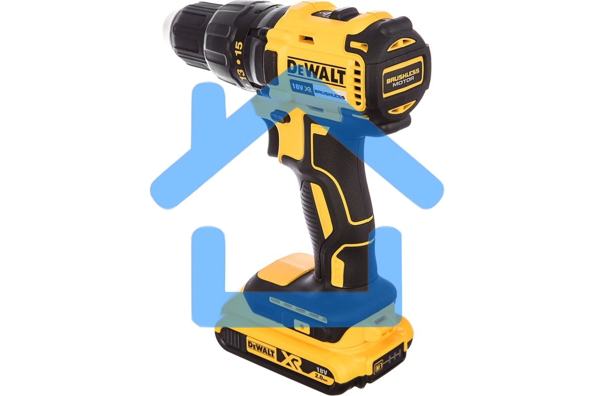 Аккумуляторная безударная бесщеточная дрель - шуруповерт XR DEWALT DCD777D2T-QW
