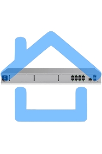 Маршрутизатор Ubiquiti UniFi Dream Machine Pro Max Многофункциональное устройство, объединяющее маршрутизатор, коммутатор и контроллер