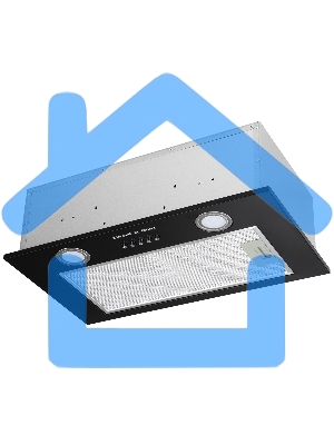 Вытяжка встраиваемая Zigmund & Shtain K 018.5 B черный, 50 см, 660 куб. м/ч, 58.6 дБ