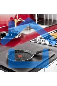 Сковорода блинная Tefal Rock 04235525 круглая 25см покрытие: Mineralia ручка несъемная (без крышки) черный