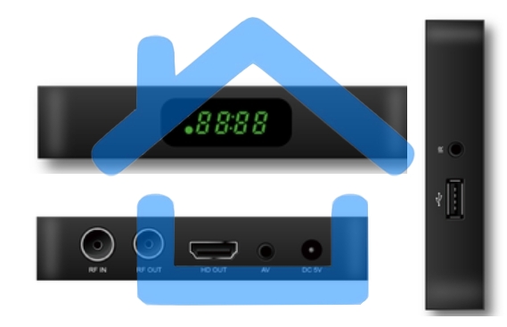 Приемник цифровой эфирный Cadena CDT-2388S