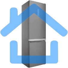 Холодильник Hotpoint HT 7201I MX O3 нержавеющая сталь двухкамерный 239/83 л морозилка снизу, No Frost