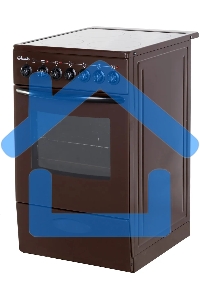 Плита электрическая Лысьва EF4006MK00 коричневый, конфорок 4 электрических, духовка 57 л, 50 см x 84 см x 60 см (без крышки)