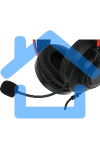 Наушники с микрофоном A4Tech Bloody G200S черный/красный 2м мониторные USB оголовье (G200S USB/ BLACK +RED)