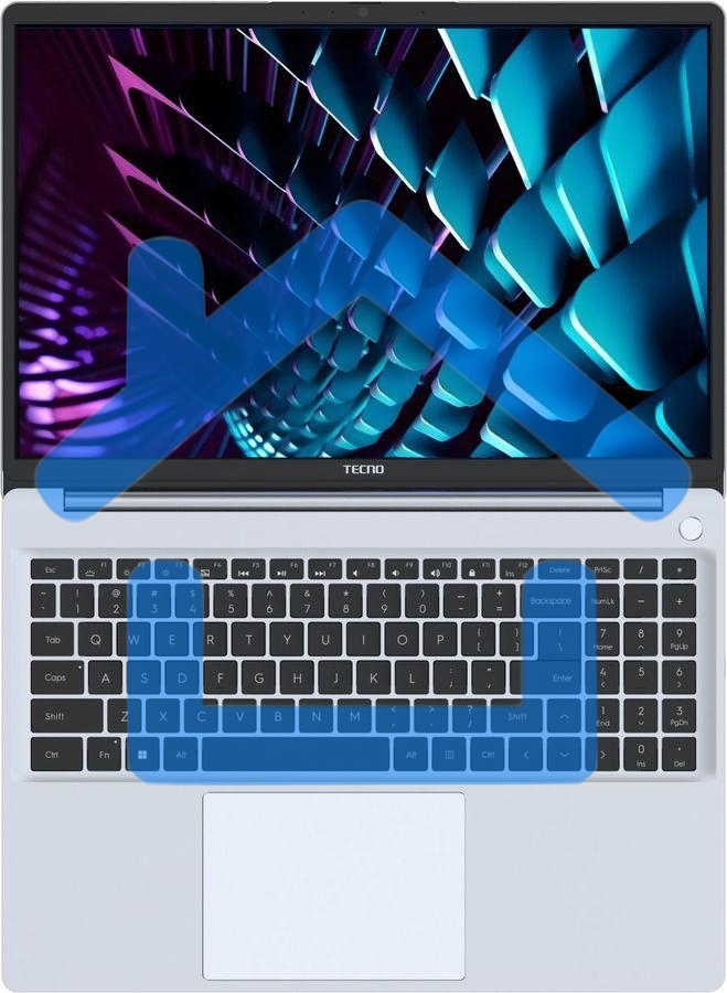 Ноутбук Tecno MegaBook K16SAA серый Core i5 13420H 16Gb SSD 512Gb Intel UHD Graphics 16