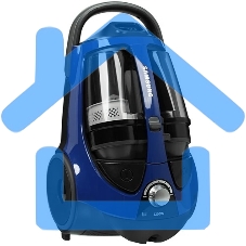 Пылесос Samsung VCC8836V36/XEV синий, 430/2200 Вт, уборка сухая, пылесборник контейнер 2 л