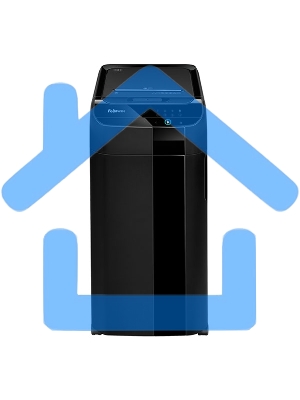 Шредер Fellowes AutoMax 350C (секр.P-4)/фрагменты/350лист./68лтр./скрепки/скобы/пл.карты/CD