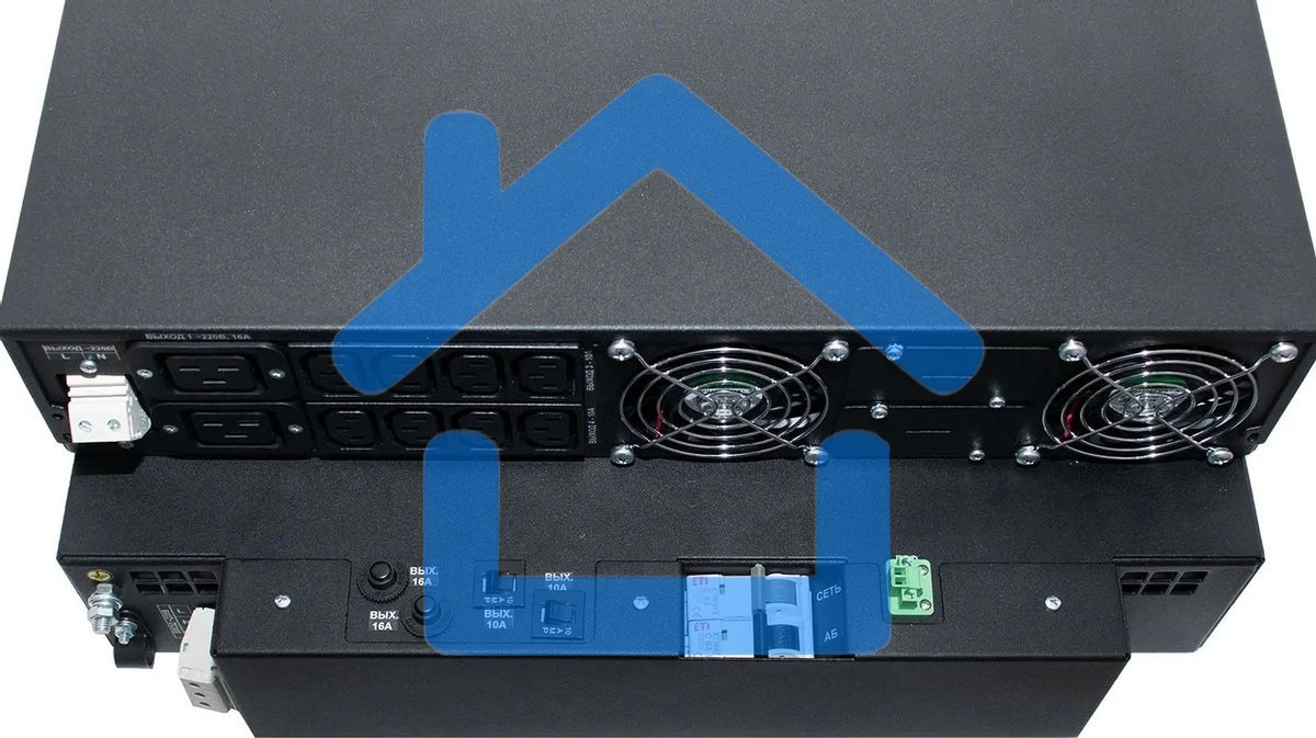 Источник бесперебойного питания Штиль ST1110SL 8000Вт 10000ВА серый