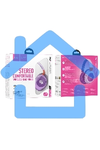 Беспроводные наушники HOCO (6931474794659) W43 Purple