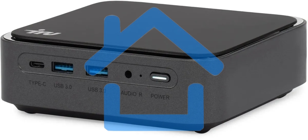 Неттоп IRU 310TLCN i5 1135G7 (2.4) 16Gb SSD 512Gb Iris Xe noOS GbitEth WiFi BT черный (1975175)