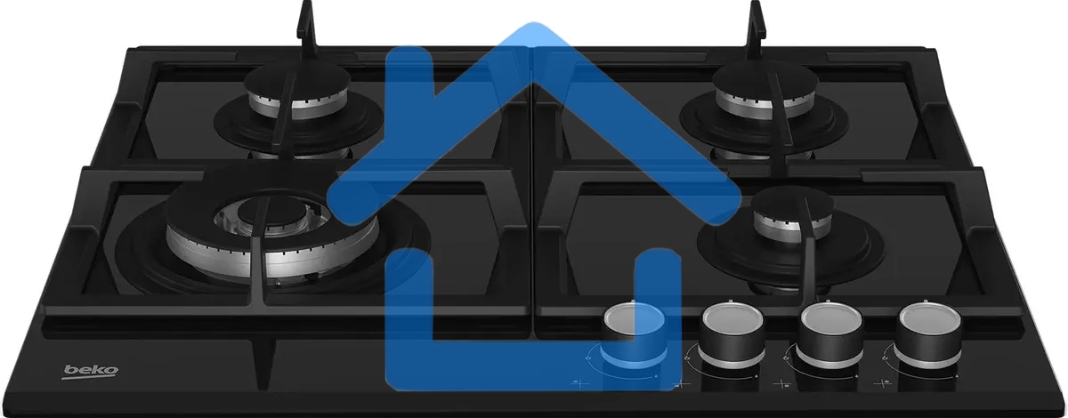 Газовая варочная панель Beko HILW 64235 S, черный