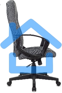 Кресло руководителя Бюрократ T-898 серый 3C1 крестов. пластик