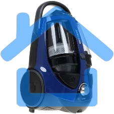 Пылесос Samsung VCC8836V36/XEV синий, 430/2200 Вт, уборка сухая, пылесборник контейнер 2 л