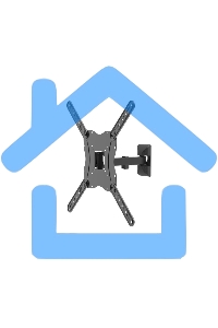 Наклонно-поворотный подвес для телевизоров Harper TVF-63 черный