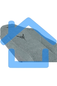 Кресло игровое Бюрократ Knight N1 Fabric серо-голубой Light-28 с подголов. крестовина металл