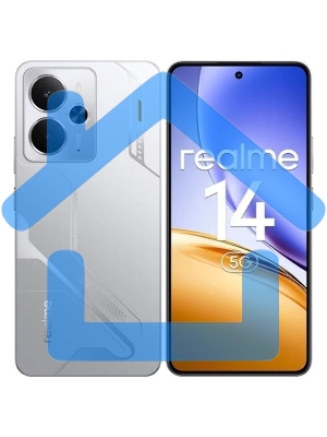 Смартфон Realme 14 5G RMX5070 12/256Gb серебристый