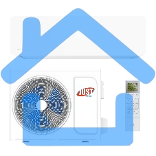 Настенная сплит-система Just Aircon Blanche JAE-12HPSA/MB