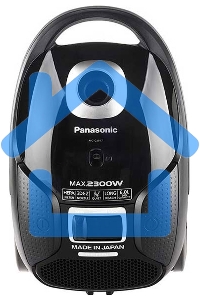 Пылесос Panasonic MC-CJ917K черный, 2300 Вт, уборка сухая, пылесборник мешок 6 л