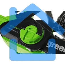 Цепная пила аккумуляторная GreenWorks G24CS25K4, 24V, 25см, c АКБ 4А·ч и ЗУ (2007707UB)
