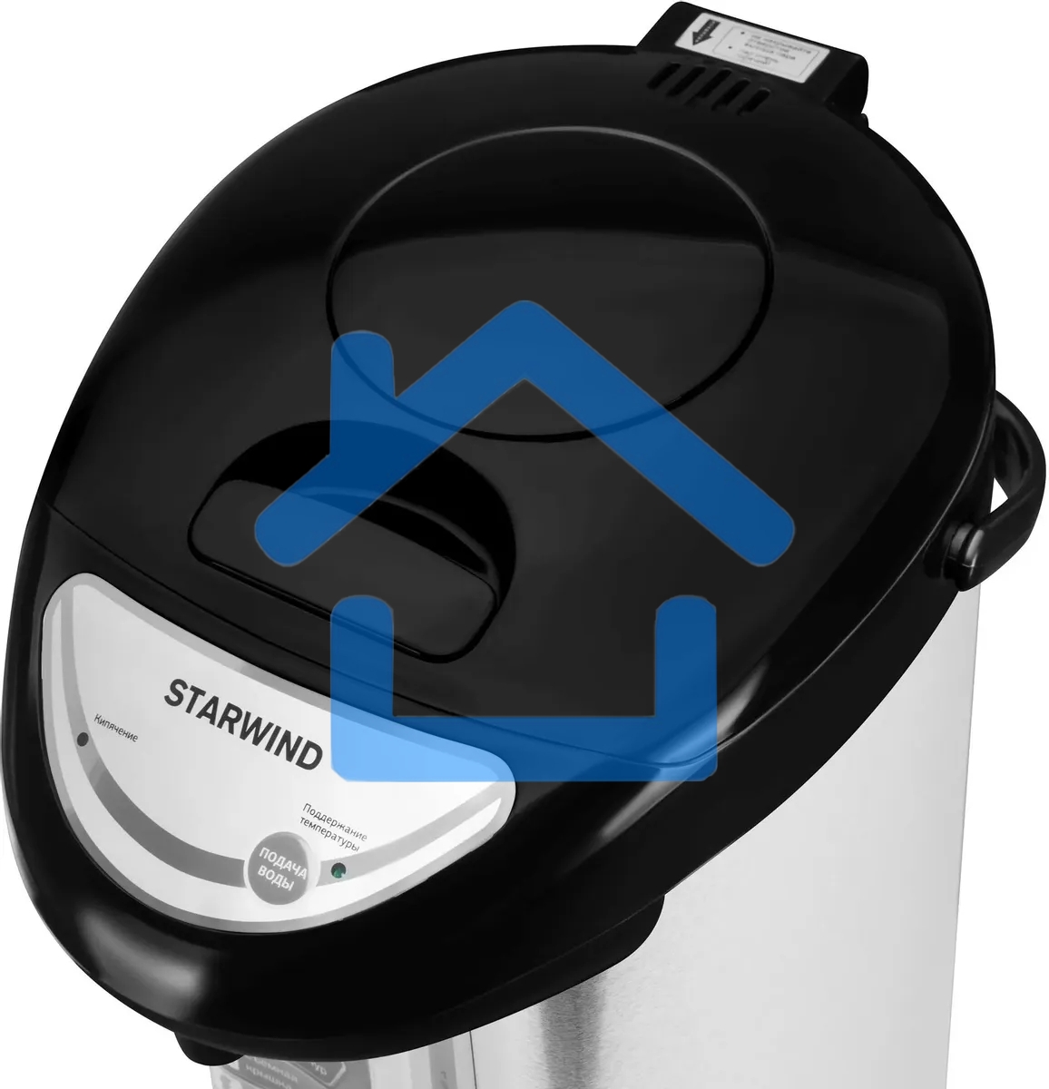 Термопот Starwind STP2850 5л. 750Вт серебристый/черный