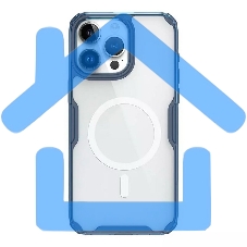 Чехол Nature TPU Pro Magnetic Case, синий, (AP IP15 Pro Max)