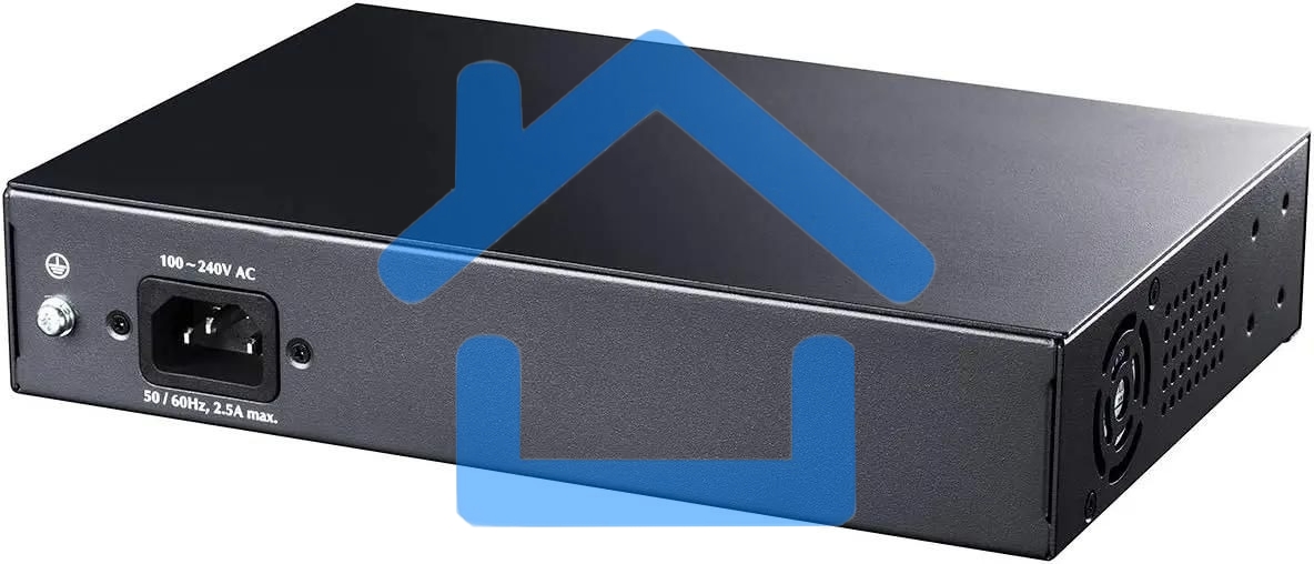 Коммутатор Cudy 8 RJ-45 10/100/1000M PSE ports +2 RJ45 10/100/1000 Uplink Port Unmanaged PoE+ Switch 120W, CCTV/VLAN mode support, long distance:250M at CCTV mode. 802.3af/at standard, Aternative 1/2(+),3/6(-), Rack-mountable Steel Case, Watchdog, 120W in