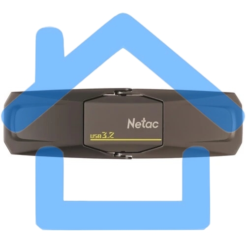 Флешка USB R/W Netac US5 NT03US5C-512G-32TA 512Gb USB3.2+TypeC Solid State Flash Drive, up to 550MB/500MB/s