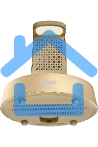 Портативная колонка BBK BTA1110 золотистый 10W 2.0 BT 10м 1800mAh